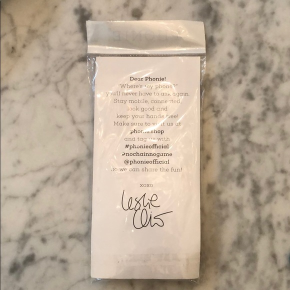 🆕iPhone X phone case with gold chain - Picture 4 of 6